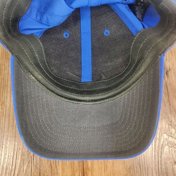 Nike Legacy91 Dri-Fit Strapback Hat Cap Blue Running Athletic Sports Swoosh Gym - Picture 8 of 12